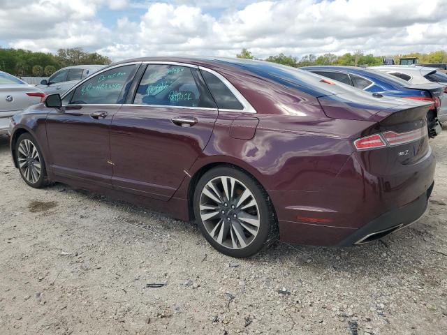 3LN6L5F9XHR621886 - 2017 LINCOLN MKZ RESERVE ბურგუნდია ფოტო 2