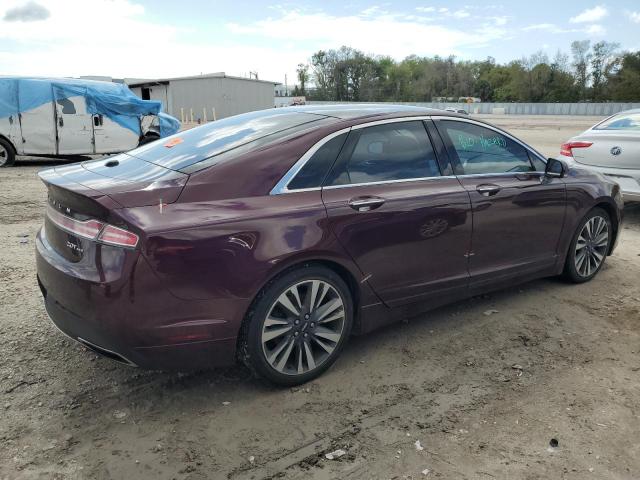 3LN6L5F9XHR621886 - 2017 LINCOLN MKZ RESERVE ბურგუნდია ფოტო 3