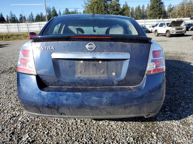 3N1AB6AP3CL624351 - 2012 NISSAN SENTRA 2.0 BLUE photo 6