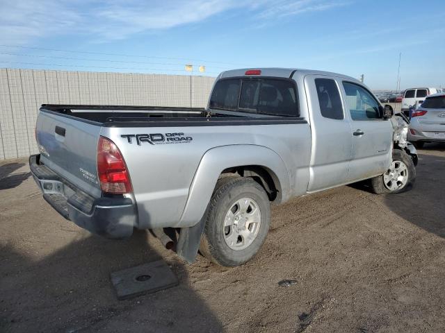 5TETU62N57Z333821 - 2007 TOYOTA TACOMA PRERUNNER ACCESS CAB SILVER photo 3