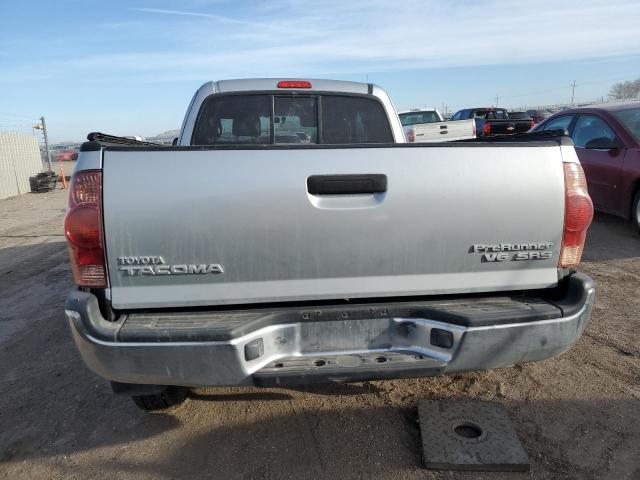 5TETU62N57Z333821 - 2007 TOYOTA TACOMA PRERUNNER ACCESS CAB SILVER photo 6