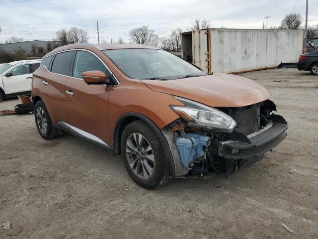 5N1AZ2MH2FN236095 - 2015 NISSAN MURANO S ORANGE photo 4