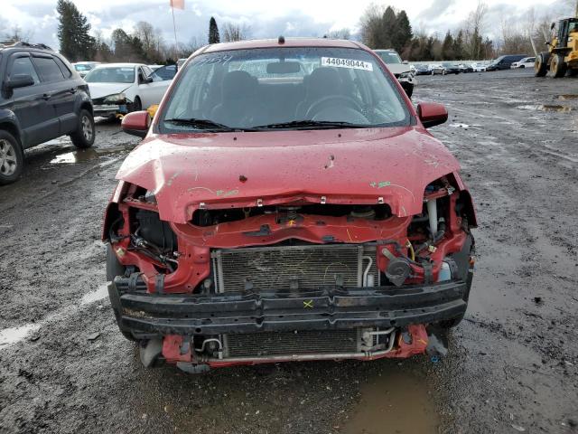 KL1TG56EX9B622039 - 2009 CHEVROLET AVEO LT RED photo 5