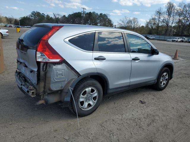 3CZRM3H3XEG717644 - 2014 HONDA CR-V LX SILVER photo 3