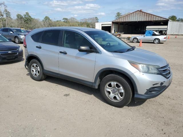 3CZRM3H3XEG717644 - 2014 HONDA CR-V LX SILVER photo 4