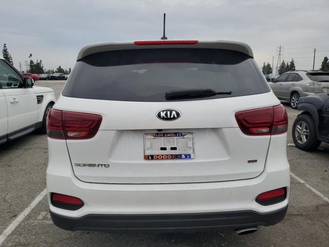 5XYPG4A31KG576851 - 2019 KIA SORENTO L WHITE photo 6