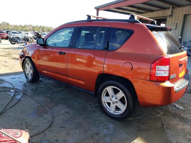 1J8FF47W38D756350 - 2008 JEEP COMPASS SPORT ORANGE photo 2