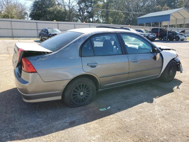 2HGES26754H565220 - 2004 HONDA CIVIC EX GRAY photo 3