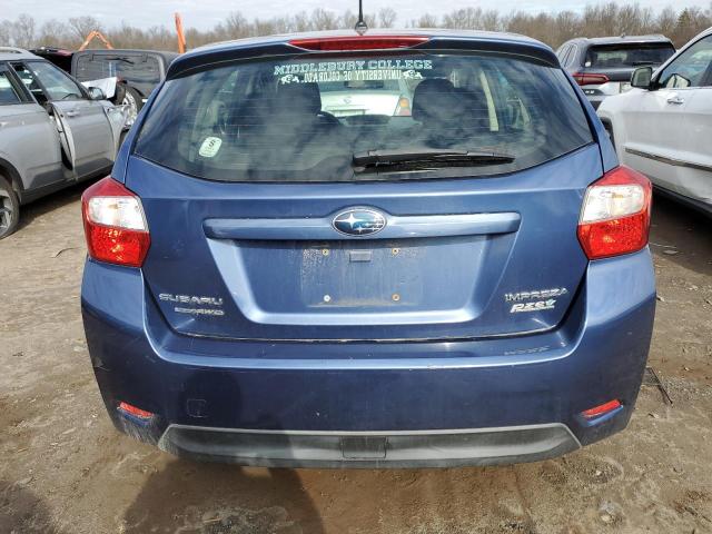 JF1GPAC62DH826880 - 2013 SUBARU IMPREZA PREMIUM BLUE photo 6