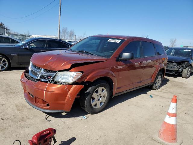 3C4PDCAB5CT367214 - 2012 DODGE JOURNEY SE ORANGE photo 1