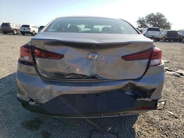 KMHD74LF0LU897768 - 2020 HYUNDAI ELANTRA SE GRAY photo 6