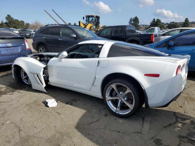 1G1Y42DW4D5100072 - 2013 CHEVROLET CORVETTE GRAND SPORT WHITE photo 2