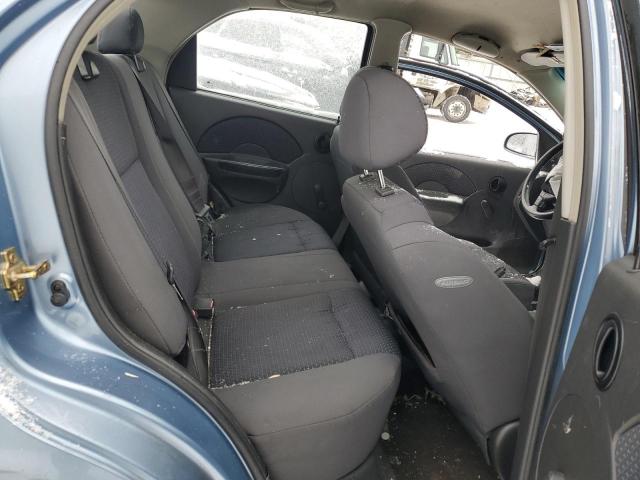 KL1TD566X6B679967 - 2006 CHEVROLET AVEO BASE Mavi foto 10