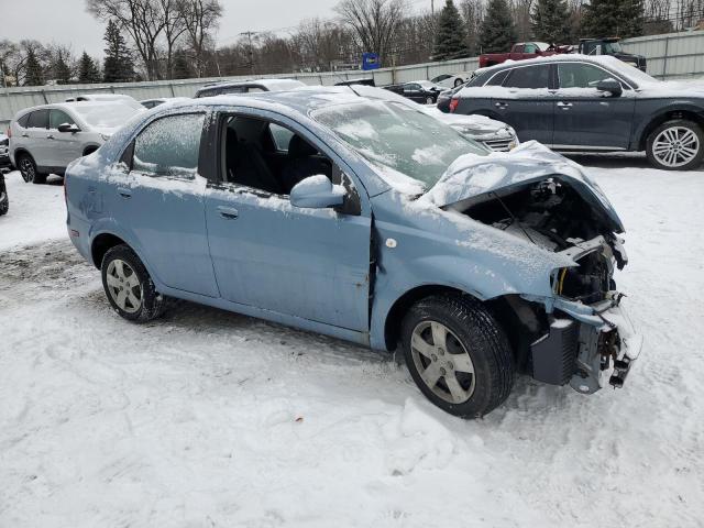 KL1TD566X6B679967 - 2006 CHEVROLET AVEO BASE Mavi foto 4