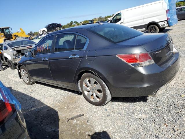 1HGCP36869A045279 - 2009 HONDA ACCORD EXL GRAY photo 2