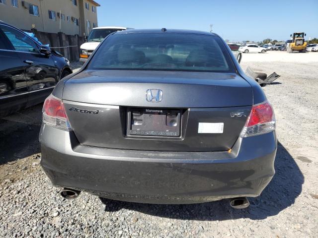 1HGCP36869A045279 - 2009 HONDA ACCORD EXL GRAY photo 6