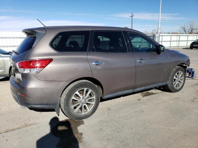 5N1AR2MMXDC668424 - 2013 NISSAN PATHFINDER S GRAY photo 3