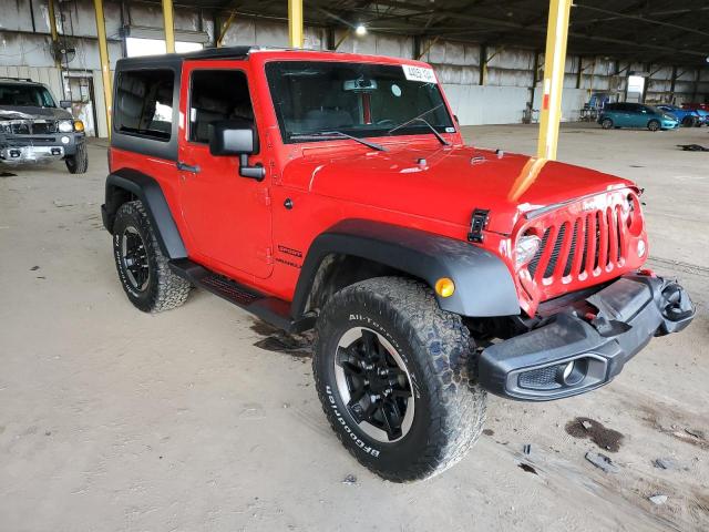 1C4AJWAG1FL567437 - 2015 JEEP WRANGLER SPORT RED photo 4