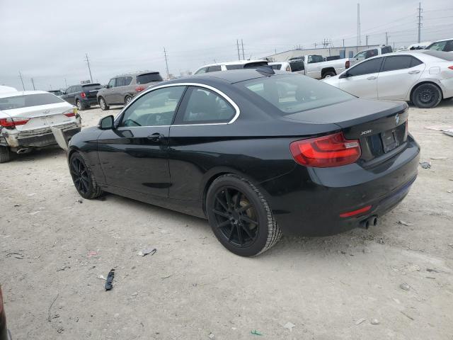 WBA1F7C55FVX96353 - 2015 BMW 228 XI BLACK photo 2