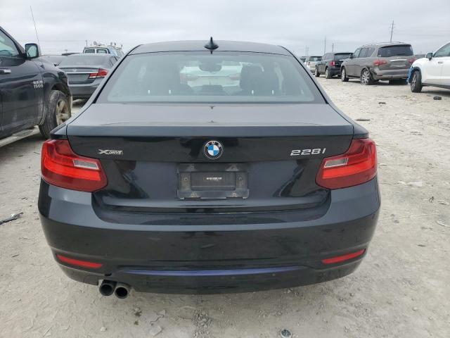 WBA1F7C55FVX96353 - 2015 BMW 228 XI BLACK photo 6