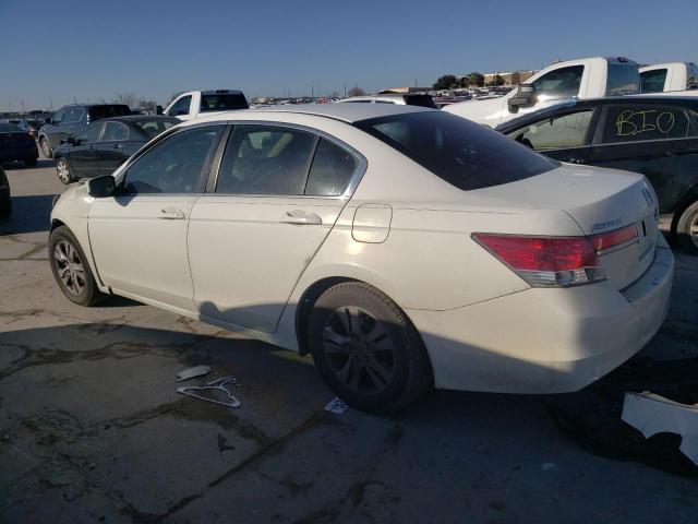 1HGCP2F66CA221666 - 2012 HONDA ACCORD SE WHITE photo 2