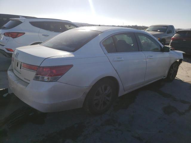 1HGCP2F66CA221666 - 2012 HONDA ACCORD SE WHITE photo 3