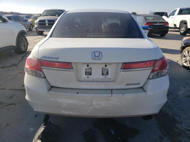 1HGCP2F66CA221666 - 2012 HONDA ACCORD SE WHITE photo 6