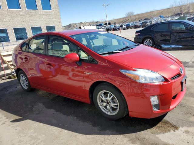 JTDKN3DU8B5334209 - 2011 TOYOTA PRIUS RED photo 4