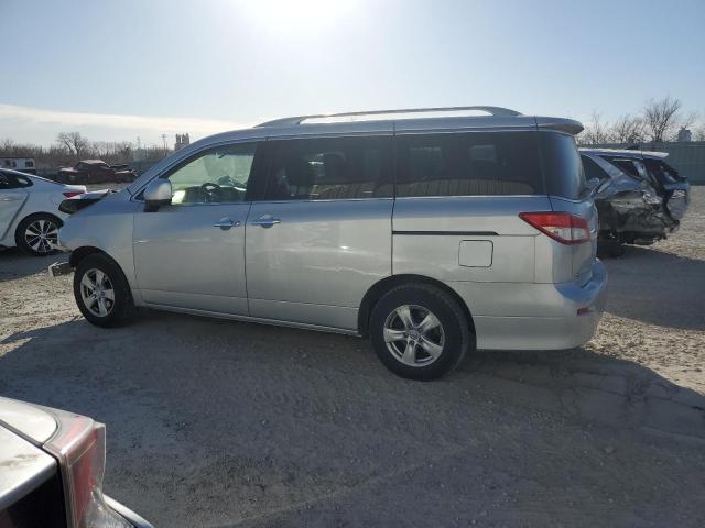 JN8AE2KP5H9165923 - 2017 NISSAN QUEST S SILVER photo 2