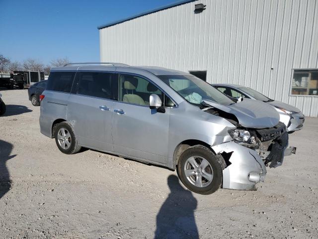 JN8AE2KP5H9165923 - 2017 NISSAN QUEST S SILVER photo 4