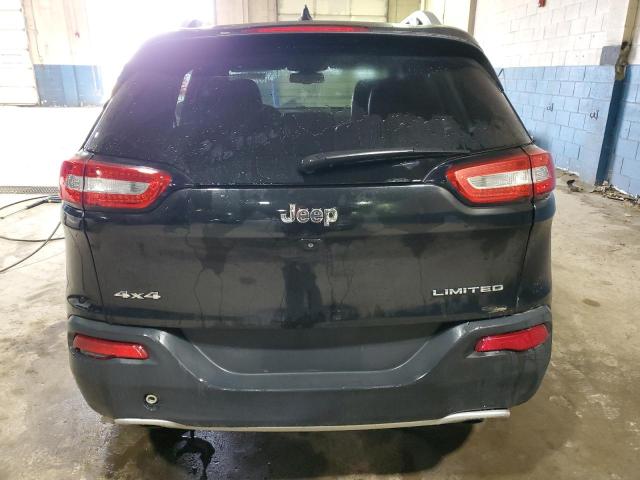 1C4PJMDS3EW182277 - 2014 JEEP CHEROKEE LIMITED BLACK photo 6