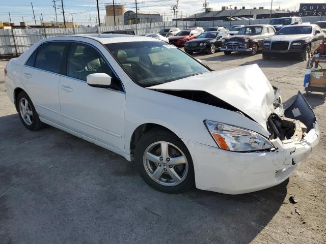 1HGCM56815A069309 - 2005 HONDA ACCORD EX WHITE photo 4