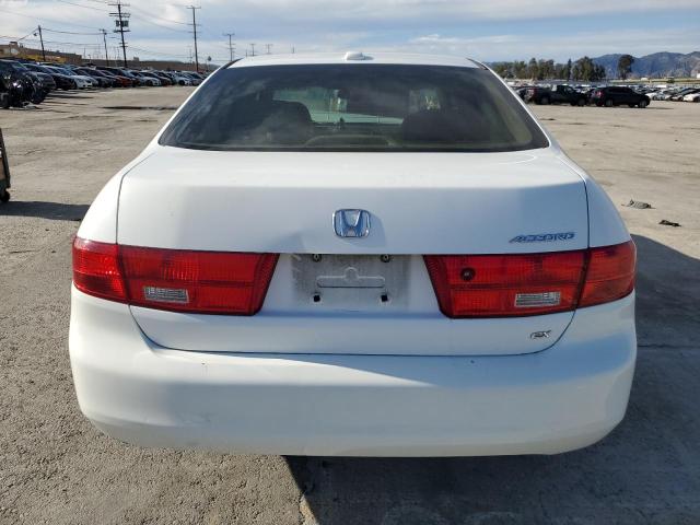 1HGCM56815A069309 - 2005 HONDA ACCORD EX WHITE photo 6