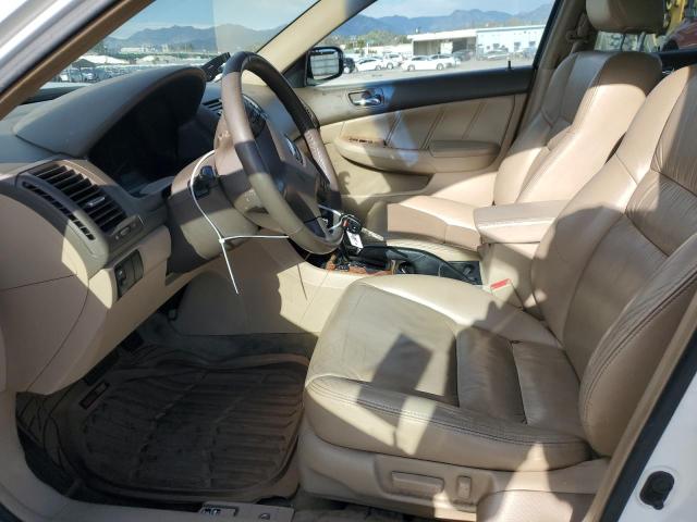 1HGCM56815A069309 - 2005 HONDA ACCORD EX WHITE photo 7