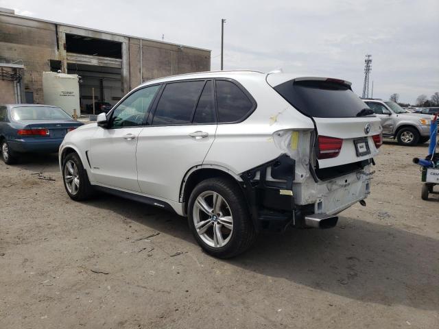 5UXKR6C56H0J83780 - 2017 BMW X5 XDRIVE50I WHITE photo 2