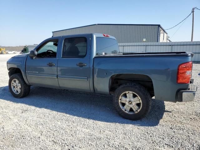 3GCEK23379G276556 - 2009 CHEVROLET SILVERADO K1500 LT BLUE photo 2