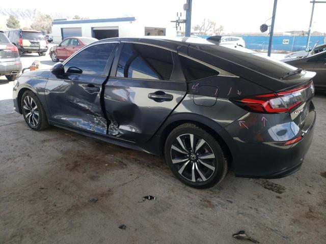 19XFL1H75NE013818 - 2022 HONDA CIVIC EXL 灰色 照片 2