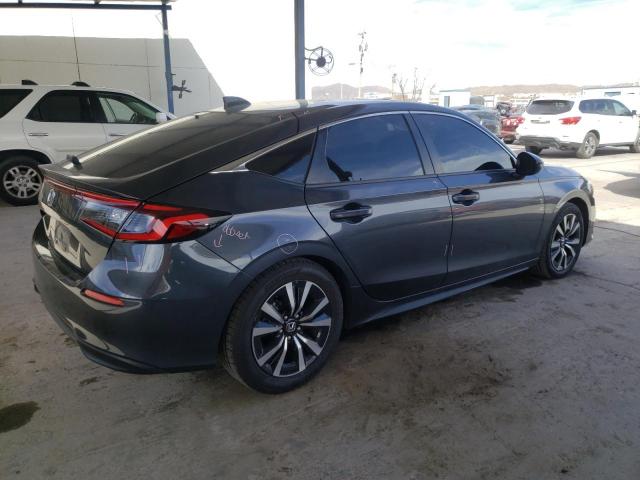 19XFL1H75NE013818 - 2022 HONDA CIVIC EXL 灰色 照片 3