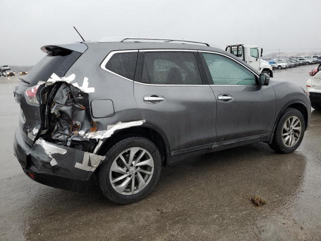 5N1AT2MV9EC858145 - 2014 NISSAN ROGUE S GRAY photo 3