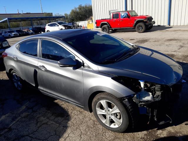 KMHDH4AE7GU592622 - 2016 HYUNDAI ELANTRA SE GRAY photo 4