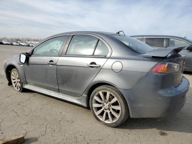 JA32U8FW5AU033012 - 2010 MITSUBISHI LANCER GTS GRAY photo 2