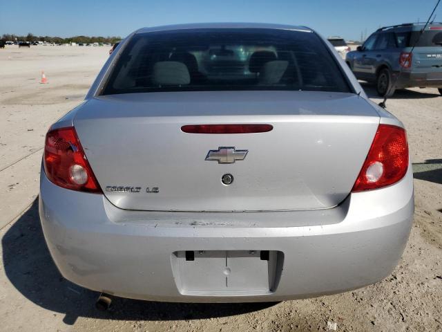 1G1AK55F777279367 - 2007 CHEVROLET COBALT LS SILVER photo 6