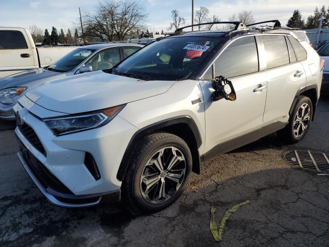 JTMFB3FV6MD041353 - 2021 TOYOTA RAV4 PRIME XSE WHITE photo 1