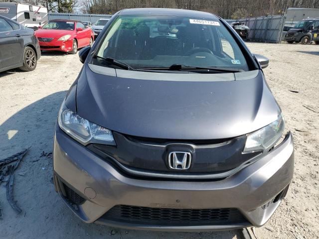 3HGGK5G55FM767387 - 2015 HONDA FIT LX GRAY photo 5