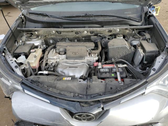 JTMBFREV1JJ255378 - 2018 TOYOTA RAV4 LE SILVER photo 12