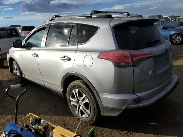 JTMBFREV1JJ255378 - 2018 TOYOTA RAV4 LE SILVER photo 2