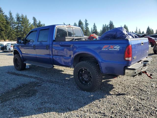 1FTSW31P33EB82286 - 2003 FORD F350 SRW SUPER DUTY BLUE photo 2