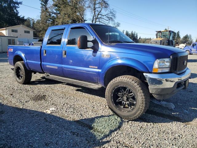 1FTSW31P33EB82286 - 2003 FORD F350 SRW SUPER DUTY BLUE photo 4