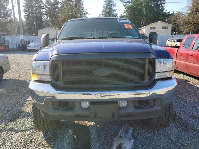 1FTSW31P33EB82286 - 2003 FORD F350 SRW SUPER DUTY BLUE photo 5