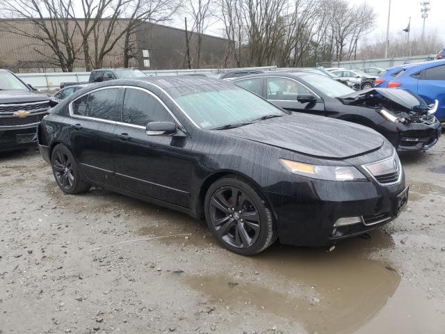 19UUA9F74CA002034 - 2012 ACURA TL BLACK photo 4